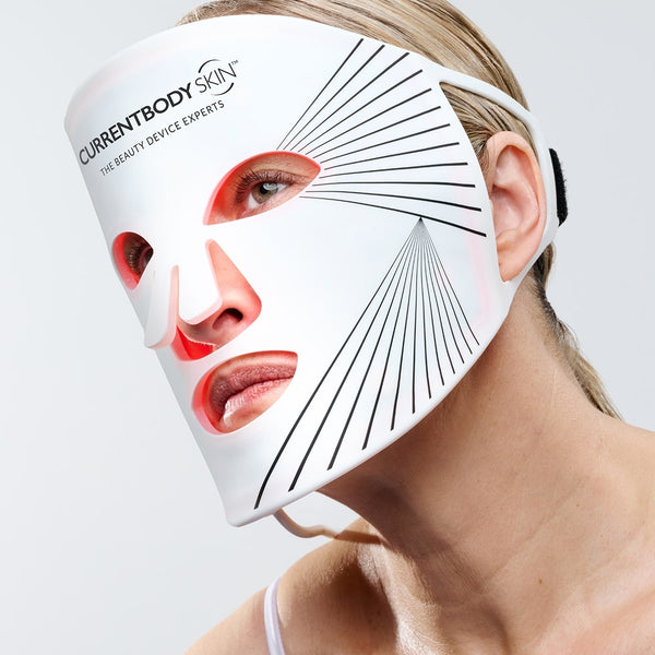 CurrentBody Skin LED Rotlicht Therapie Gesichtsmaske