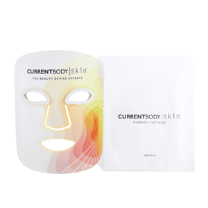 CurrentBody Skin LED 4-in-1 Gesichtsmaske x Hydrogel Gesichtsmasken (5 St.)