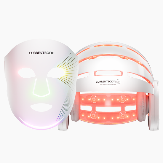 CurrentBody Skin LED Gerät gegen Haarausfall & LED Gesichtsmaske: 3. Generation