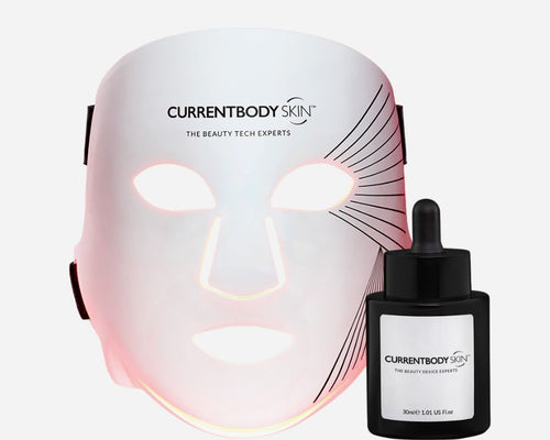 CurrentBody Skin LED Gesichtsmaske: 2. Generation & Green Tea Serum (30ml)