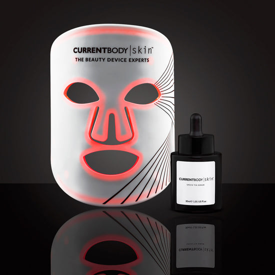 CurrentBody Skin CurrentBody Skin LED Lichttherapie Maske + CurrentBody Skin Green Tea Serum 30ml