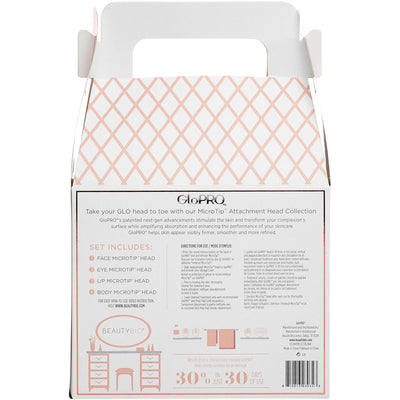 BeautyBio GloPro MicroTip Kollektion der Aufsatzköpfe