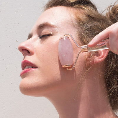BeautyBio Rosenquartz Gesichtroller