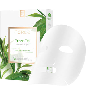 FOREO Green Tea Purifying Sheet Gesichtsmaske-FOREO-Professionelle Gesichtsreinigung-CurrentBody DE