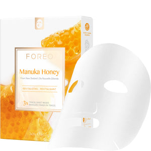 2 GRATIS FOREO Sheet Manuka Honey Masken im Wert von 22€