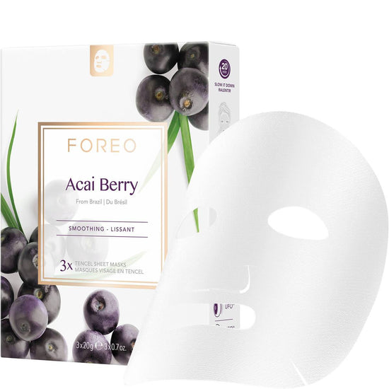 FOREO Acai Berry Straffende Blatt-Gesichtsmaske