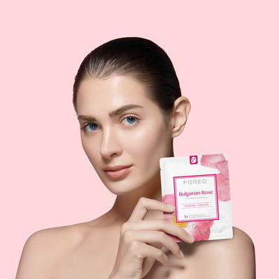 FOREO Bulgarian Rose Feuchtigkeitsspendende Gesichtsmaske-FOREO-Professionelle Gesichtsreinigung-CurrentBody DE