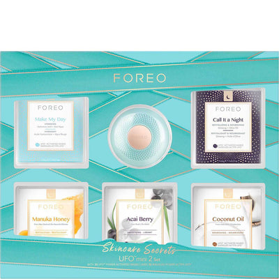 FOREO Skincare Secrets UFO™ mini 2 Set (Warenwert 258,95€)-FOREO-Professionelle Gesichtsreinigung-CurrentBody DE