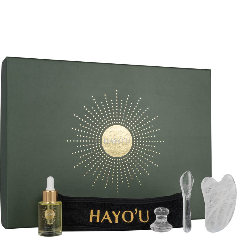 Hayo'u The Complete Clear Quartz Gua Sha Collection (worth Â£198)