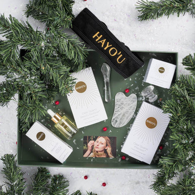 Hayo'u The Complete Clear Quartz Gua Sha Collection (worth Â£198)
