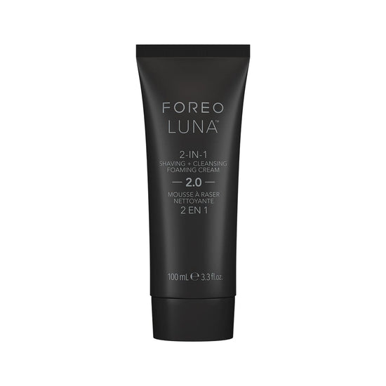 FOREO LUNA 2-in-1 Rasier + Reinigende Mikroschaum Creme 2.0 (100ml)
