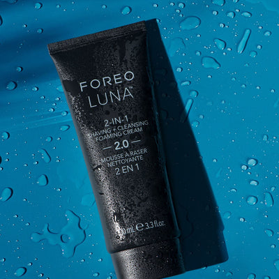 FOREO LUNA 2-in-1 Rasier + Reinigende Mikroschaum Creme 2.0 (100ml)