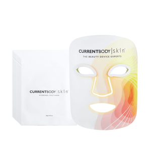 CurrentBody Skin LED 4-in-1 Gesichtsmaske x Hydrogel Gesichtsmasken (10 St.)