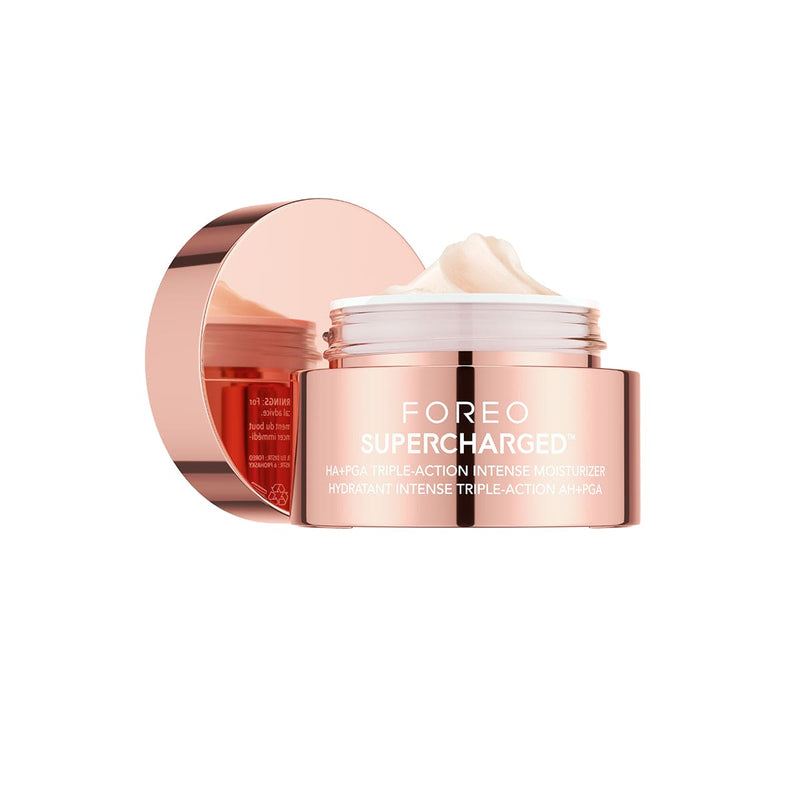 FOREO SUPERCHARGED™ HA+PGA Intensive Feuchtigkeitscreme mit dreifacher Wirkung (50ml)