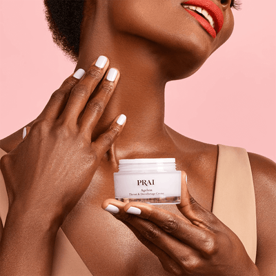 PRAI Beauty Ageless Hals und Dekolleté Creme - hilft bei den Zeichen der Hautalterung
