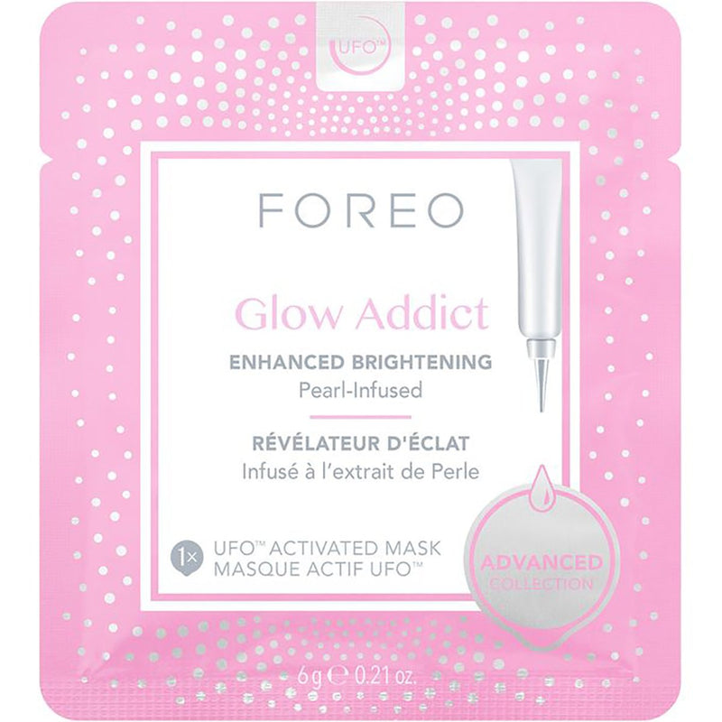 FOREO Glow Addict UFO Activierende Maske (6 Pack)-FOREO-Professionelle Gesichtsreinigung-CurrentBody DE