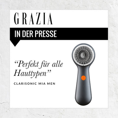 Clarisonic Mia Men Sonic Gesichtsreinigungsbürste mit Charcoal Bürstenkopf